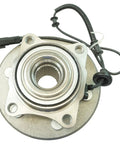 Premium Garage Grade Front And Rear Wheel Bearing Hub Assembly Complete Drop In Replacement Kit For Daily Drivers Road Ready Heavy Duty suspension part with wire connector.