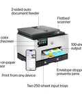 OfficeJet Pro 9135e Wireless All In One Color Inkjet Printer With Print Scan Copy Fax ADF And Duplex Printing For Office Use