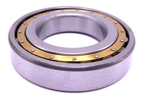 Heavy Duty Spherical Roller Bearing With Solid Brass Cage 60 By 110 By 22 Millimeters for factory equipment close-up view.