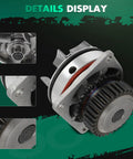 Heavy Duty Water Pump With Gasket Set For Nissan Xterra Engine Cooling Overhaul close-up view showing metal housing and gasket.