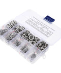 Heavy Duty Spring Lock Washers Set For Alternating Load And Wear Resistant Applications Stainless Steel 600 Piece Assortment Kit
