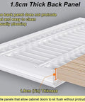 Professional Grade Return Air Grille With Slick Magnetic Latch Louvered Access Door Built In Dust Filter For Attic Crawl Space Or Drywall Walls No Sweat Setup Gray Handle Unit with 1.8cm thick back panel.