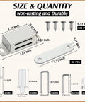 Spring Loaded Plantation Shutter Pins And Heavy Duty Magnets Complete 125 Piece Repair Kit With Screws For Windows Doors Hangs Tight With Breeze Top Shelf Hardware sizes and quantities with non-rusting parts.