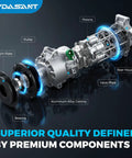 Detailed view of Top Grade AC Compressor Replacement For Nissan Altima And Rogue 2.5L Models 2007 To 2020 Vcs 14Ec component parts.