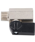 Rock Solid Mini Brass Ball Valve Featuring Dn8 G One Quarter Male And Female Threaded Pipe Connections For Smooth Plumbing Jobs Built Tough With Anti Rust Plating For Years Of Flawless Performance In A Money Saving Duo Pack, showing the valve's threaded design.
