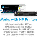 Yellow High-Yield 210X Toner Cartridge That Plays Nice With Color LaserJet Pro 4201 And MFP 4301 Series, W2102X Compatible