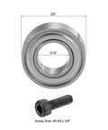 Pro Level Top Mounted Bearing Kit 12 Pack 3/16 Inch Inner Diameter 3/8 Inch Outer Diameter 1/8 Inch Thick Chrome Steel Router Bit Accessories