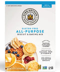 Box of Gluten Free All Purpose Biscuit And Baking Mix Pack Of 6, 24 Oz Each, Non GMO Project Verified, with pancakes image
