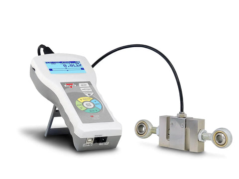 Heavy Duty Digital Force Gauge Built Tough For Tension And Compression Work with ergonomic design and LCD display.