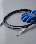 Heavy Duty Recliner Release Pull Replacement Cable, 39 Inch Length for Most Reclining Sofa Chairs, with blue gloves