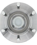 Heavy Duty Front Left And Right Wheel Hub Bearing Kit With Seals For Toyota 4Runner Sequoia Tundra And Tacoma 2wd Fits 1996 To 2007 top view of wheel hub bearing with fasteners.