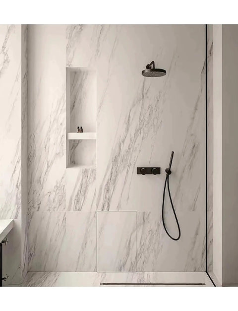 Heavy Duty Stainless Steel Concealed Door Hinges For Snug Fit Access Panels And Flush Insulation Boxes Featuring Foolproof Mounting And A Slick Hidden Profile For Tile Or Drywall Surfaces in modern bathroom tiles.