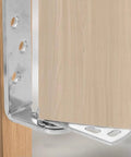 Heavy Duty Automatic Spring Loaded Stainless Steel Door Hinges With Self Closing Action for wooden cabinet door hinge detail