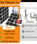 Comparison of Top Shelf Metric Micro Screw And Hex Nut Assortment Kit with labeled storage and smooth black carbon steel fasteners.