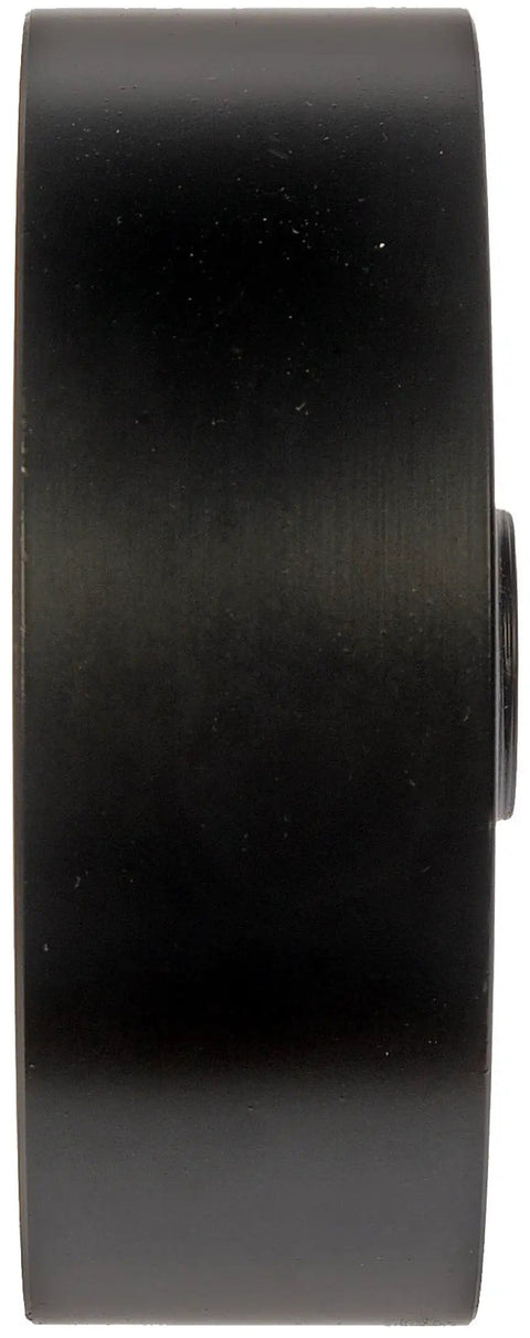 Direct Fit Vacuum Pump Pulley Heavy Duty Replacement To Restore Engine Function, solid black round profile for engine repair.