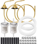 2 Pack Diesel Heater Fuel Tank Standpipe 650mm 35320A 1320399A Hella durable fuel line kit with stainless tubes and filters.