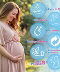 Zero Stress Safe Cornstarch Gender Reveal Smoke Bombs 2 Pack with safety features for pregnant women outdoors.