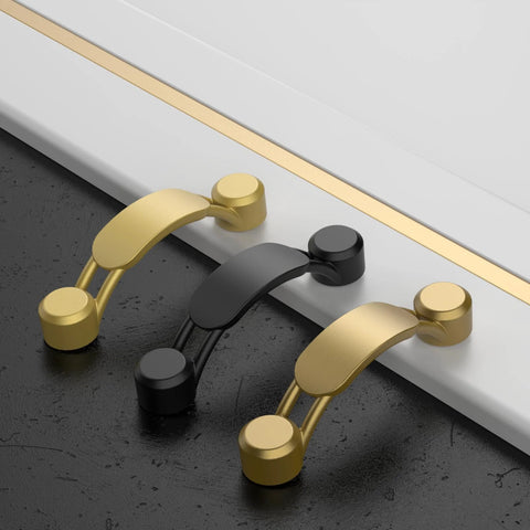 10 Pack 3 Inch Matte Black Cabinet Handles For Kitchen Cupboards And Drawers, Durable Metal Construction Cabinet Pulls Hardware