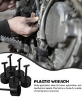 Six Piece T Shaped Plastic Wrench Set For Quick Lamp Holder Socket Ring Removal And Hassle Free Light Fixture Assembly That Really Nails The Job Every Time, detail of use in automotive repairs.