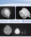 Shower Knob Replacement Kit For Posi Temp Single Handle Tub And Shower Chrome Finish With Mirror Like Shine Easy Swap