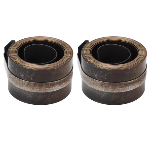 2 Pack Drill Press Quill Return Replacement Kit in Steel with Plated Finish, visible pair of coiled springs.