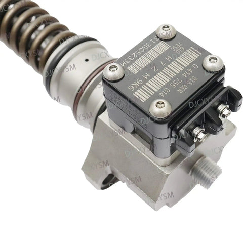 Top Shelf Electric Fuel Unit Pump Compatible With Mack E7 Series Trucks From 2003 Through 2006 6 Pack Ref 0414755014 0414755015 313GC5233MX close-up view of electric fuel pump component