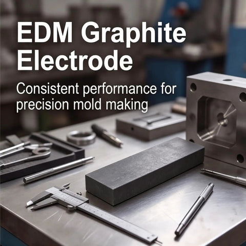 Top Shelf Rectangle Graphite Block 150X25X6MM High Purity Electrode For Precision Milling And Machine Shop Projects Featuring Heavy Duty Heat Resistance And Rock Solid Construction Quality on a workstation.