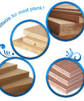 Different wood planks for Portable Edge Banding Machine With Double Side Glue For Woodworking Edge Bander