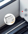 Built Like A Tank Stainless Steel Sliding Door Roller With Silky Smooth Track Guide And Zero Hassle Install Pulley Wheel close-up detail