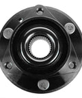Front Wheel Bearing Hub Assembly Direct Replacement Heavy Duty Construction showing inner spline and mounting holes.
