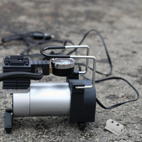 Compact air compressor with Multi Port Air Distribution Manifold T Type Air Flow Junction Block 2 Port 4 Hole Pneumatic system