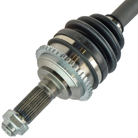 Heavy Duty Front Wheel Bearing Hub Assembly With Cv Axle Shaft 4 Piece Drivetrain Kit For 2010 2011 Mercury Milan close-up of CV axle shaft