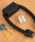 Solid VCM Bypass Harness And Resistor Plug Set For 3.5L V6 Engine with wiring and resistors for Honda Accord Pilot Odyssey