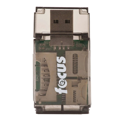 High Speed USB Card Reader for Kickass Dual Lithium Solar Power Panel Bundle, compact design for outdoor use.
