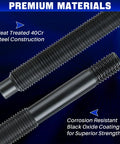 Long Reach Crank Pulley Underdrive Damper Installation Tool Kit component with heat-treated 40Cr steel and black oxide coating.