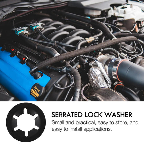 Internal Tooth Locking Washers Set For Quick Clamping And Pro Grade Heavy Duty Fasteners Serrated Push On Washers