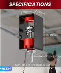 Heavy Duty Ceiling Vibration Damping Mounts That Roll Smooth And Knock All Shakes Out With A Legit 110 Pound Load Rating for ceiling mount specs
