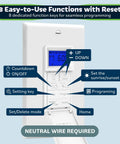 Smart Dope 7 Day Astronomic Timer Switch For Lights Fans And Motors Auto Sunrise Sunset Dusk To Dawn Scheduling features