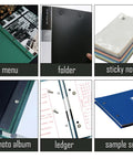 Top Shelf Chicago Bind Post Kit Featuring Five Handy M5 Lengths With Scratch Resistant Matte Black Coating shown in assorted file presentations.