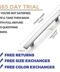 30 Pack 6 Inch Curved Cabinet Pulls Brushed Nickel Zinc Alloy for Kitchen Cupboards And Drawers Arch Style Handles