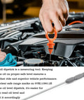 Checking oil level with Engine Oil Dipstick Indicator Replacement for Volkswagen L5 Engine Fits Beetle Golf Jetta Passat Rabbit 2005 to 2018