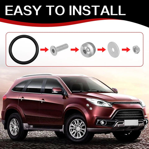 Universal Car Bumper Quick Release Fastener Kit Stainless Steel Bolts For Front And Rear Bumpers Easy Installation No Fuss No Drill