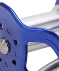 Close-up of a Heavy Duty Zip Line Trolley Kit For Quick Setup With A Smooth Durable Slider Safe Outdoor Playground Gear component.