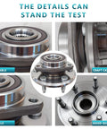 Solid As A Rock Wheel Bearing Hub Assembly Kit 513277 close-up showing durable and stable design, suitable for GMC Acadia and Chevy Traverse.
