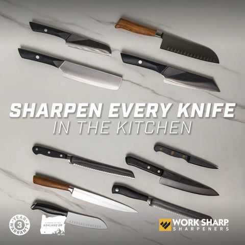 Fully Guided Electric Kitchen Knife Sharpener With Quick Button Push For Even Angles Fast And Easy Drawer Friendly Keeps Dull Knives Razor Sharp For Cookouts And BBQs Makes Kitchen Prep A Breeze