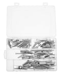 32 Piece Stainless Steel Toggle Bolts And Drywall Anchors Kit With Wing Nuts for easy furniture mounting in box