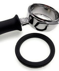 Bottomless 58mm Portafilter Handle With Replacement Gasket For Rancilio Silvia Epoca And Classe Espresso Machines Durable Ergonomic Build