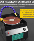 Wear-resistant sandpaper disc for rugged benchtop electric sander, 150mm size, excellent water resistance.