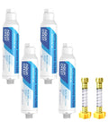Hard Water Filter Hose Attachment Slays Spots For A Beast Mode Car Wash utilizing four outdoor water filters with attachments.