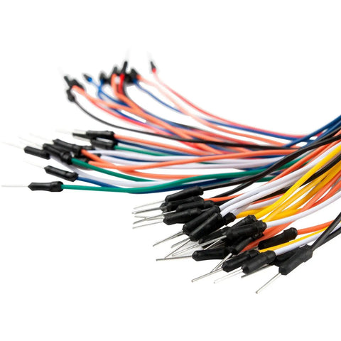 Hella Sweet 298 Piece Electronics Starter Kit With Breadboard Compatible With Arduino And Raspberry Pi featuring multicolored jumper wires.